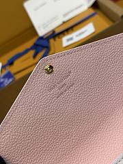 LV Sarah Wallet Monogram Empreinte Sweet Lavender M29465 - 19x10.5x2.5cm - 3
