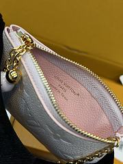 LV Key Pouch Monogram Empreinte Sweet Lavender M28992 - 12x7x1.5cm - 2