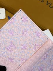 LV Passport Cover Monogram Empreinte Sweet Lavender M28990 - 14x2.5x10cm - 5