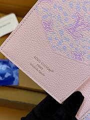 LV Passport Cover Monogram Empreinte Sweet Lavender M28990 - 14x2.5x10cm - 3