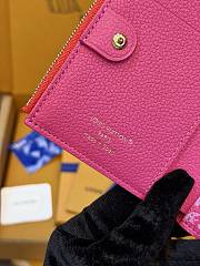LV Lisa Wallet Monogram Empreinte Rouge Orange M28981 - 11.5x9x1.5cm - 3