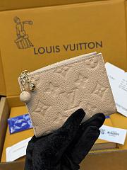LV Lisa Wallet Monogram Empreinte Hazelnut M28980 - 11.5x9x1.5cm - 6