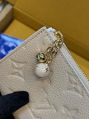 LV Lisa Wallet Monogram Empreinte Hazelnut M28980 - 11.5x9x1.5cm - 3