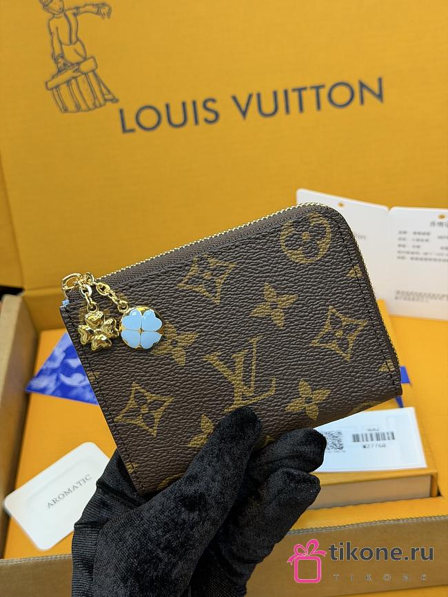 LV Noa Compact Wallet Monogram Blue M27768 - 11x8.5x1.5cm - 1
