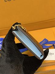 LV Noa Compact Wallet Monogram Blue M27768 - 11x8.5x1.5cm - 6