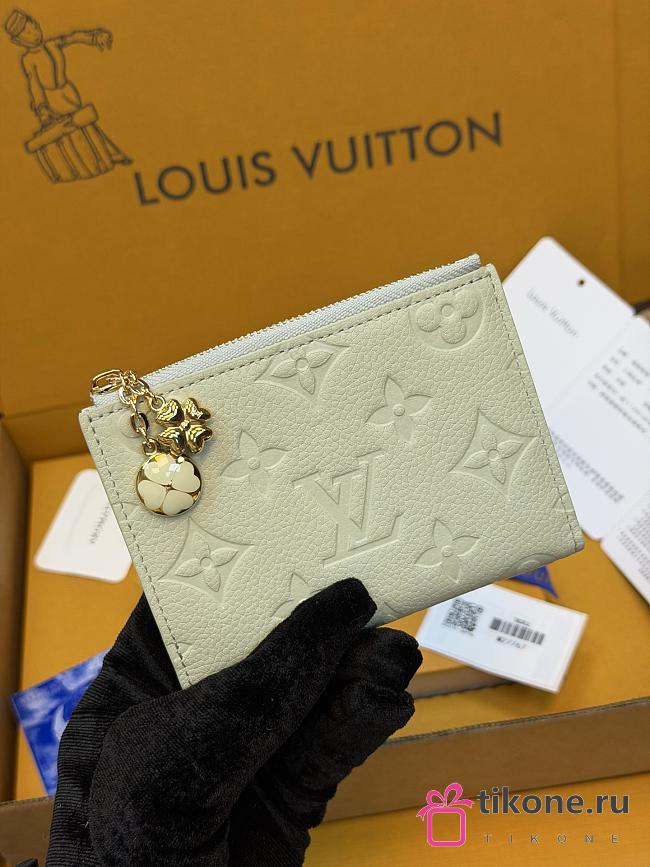 LV Noa Compact Wallet Monogram Empreinte Green M27767 - 11x8.5x1.5cm - 1