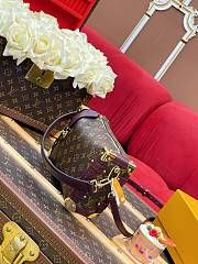 LV Side Trunk MM Monogram Ebene M28569 - 23.5x16x8.5cm - 5