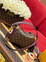 LV Side Trunk MM Monogram Ebene M28569 - 23.5x16x8.5cm - 4