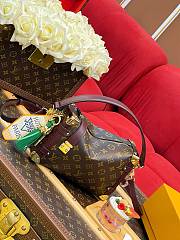 LV Side Trunk MM Monogram Ebene M28569 - 23.5x16x8.5cm - 3