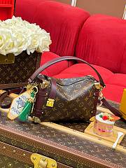 LV Side Trunk MM Monogram Ebene M28569 - 23.5x16x8.5cm - 2