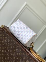 LV Speedy Bandoulière 20 Stamp Blue M28668 - 20.5x13.5x12cm - 3