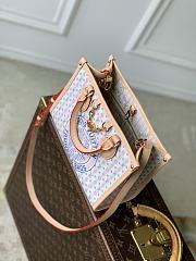LV OnTheGo PM Stamp Blue M29477 - 25x19x11.5cm - 2