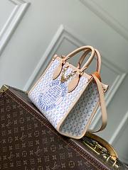 LV OnTheGo PM Stamp Blue M29477 - 25x19x11.5cm - 3