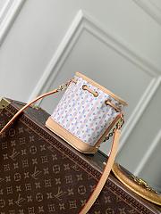 LV Nano Noé Stamp Blue M29029 - 13x16x10cm - 6