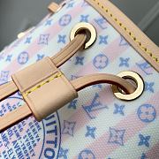 LV Nano Noé Stamp Blue M29029 - 13x16x10cm - 2