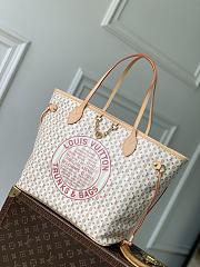 LV Neverfull MM Stamp Nude Pink M29483 - 31x28x14cm - 1