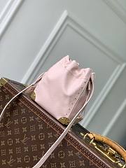 LV Nano Noé Trunk Calfskin Leather Rose Petal M2A067 - 17x15x8cm - 5