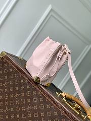 LV Nano Noé Trunk Calfskin Leather Rose Petal M2A067 - 17x15x8cm - 6