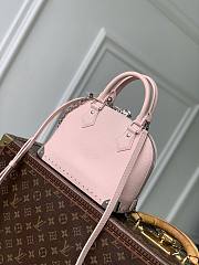 LV Alma Trunk BB Calfskin Leather Petal Pink M2A301 - 22x19x11cm - 2