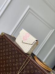 LV Pochette Félicie Stamp Banana M29471 - 21x12x3cm - 3