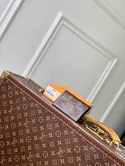 LV Pocket Organizer Monogram Grid Canvas/Blue M29283 - 7.5x11x1cm - 2