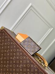 LV Passport Cover Monogram Grid Canvas/Yellow M29285 - 14x2.5x10cm - 5