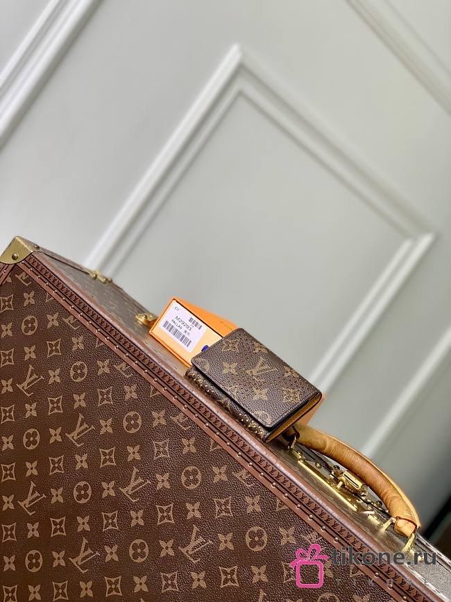 LV Enveloppe Carte de Visite Monogram Grid Canvas/Yellow M29293 - 10.5x8x1cm - 1
