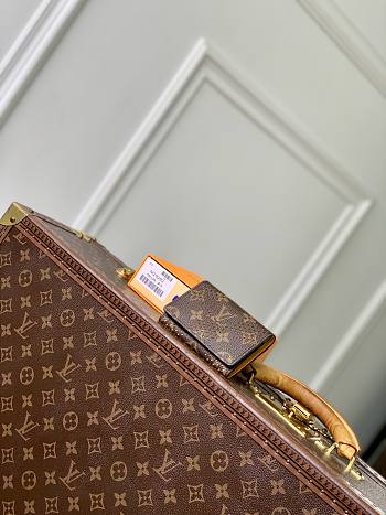LV Enveloppe Carte de Visite Monogram Grid Canvas/Yellow M29293 - 10.5x8x1cm