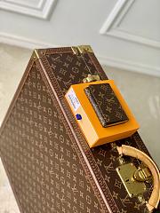 LV Enveloppe Carte de Visite Monogram Grid Canvas/Yellow M29293 - 10.5x8x1cm - 5