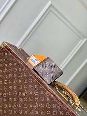 LV Multiple Wallet Monogram Grid Canvas/Blue M29292 - 11.5x9x1.5cm - 6