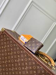 LV Multiple Wallet Monogram Grid Canvas/Blue M29292 - 11.5x9x1.5cm - 3