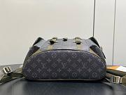 LV Christopher MM Monogram Eclipse Canvas Khaki Green M28633 - 44x38x12.5cm - 5