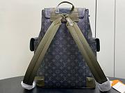 LV Christopher MM Monogram Eclipse Canvas Khaki Green M28633 - 44x38x12.5cm - 4