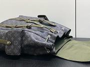 LV Christopher MM Monogram Eclipse Canvas Khaki Green M28633 - 44x38x12.5cm - 2