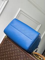 LV Speedy Soft 30 Epi Leather Ocean Blue M29096 - 30x21x17cm - 5