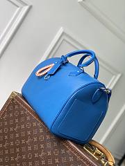 LV Speedy Soft 30 Epi Leather Ocean Blue M29096 - 30x21x17cm - 3