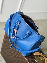 LV Speedy Soft 30 Epi Leather Ocean Blue M29096 - 30x21x17cm - 2