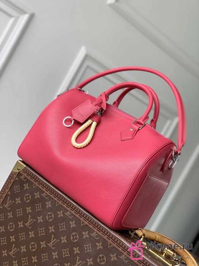 LV Speedy Soft 30 Epi Leather Rose Miami M29466 - 30x21x17cm - 1