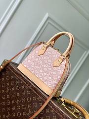 LV Alma BB Monogram Emblème Rose Ruban M2A378 - 23.5x17.5x11.5cm - 3