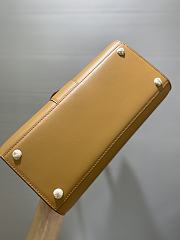 Delvaux Brillant MM Box Calf Brown - 29x22x15cm - 5