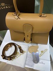 Delvaux Brillant MM Box Calf Brown - 29x22x15cm - 6