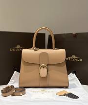 Delvaux Brillant MM Box Calf Brown - 29x22x15cm - 1