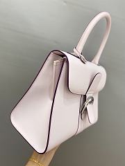 Delvaux Brillant MM Box Calf Light Pink - 29x22x15cm - 6