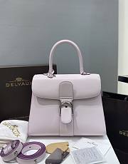 Delvaux Brillant MM Box Calf Light Pink - 29x22x15cm - 1