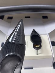 YSL Renée Mules in Mesh Black 7.5cm - 3