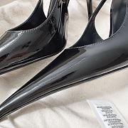 YSL P.A.R.I.S. Slingback Pumps in Patent Leather Black 11cm - 4