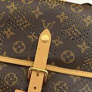 LV Flaneur Backpack Monogram Grid Canvas/Yellow M29295 - 39x30x13.5cm - 5