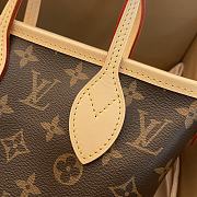LV Neverfull BB Monogram Canvas Rose Peony M46786 - 24x9x14cm - 4