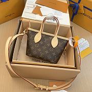 LV Neverfull BB Monogram Canvas Beige - 24x9x14cm - 4
