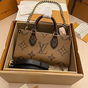 LV OnTheGo East West Chain Monogram Reverse Canvas M14236 - 25x13x10cm - 6